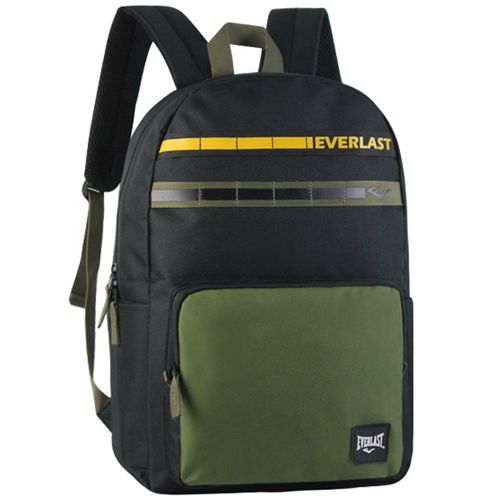 Mochila Everlast 17" C/Bolsillo C/Detalle Color