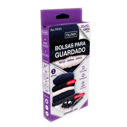 Set x 2 Bolsas De Guardado Chicas