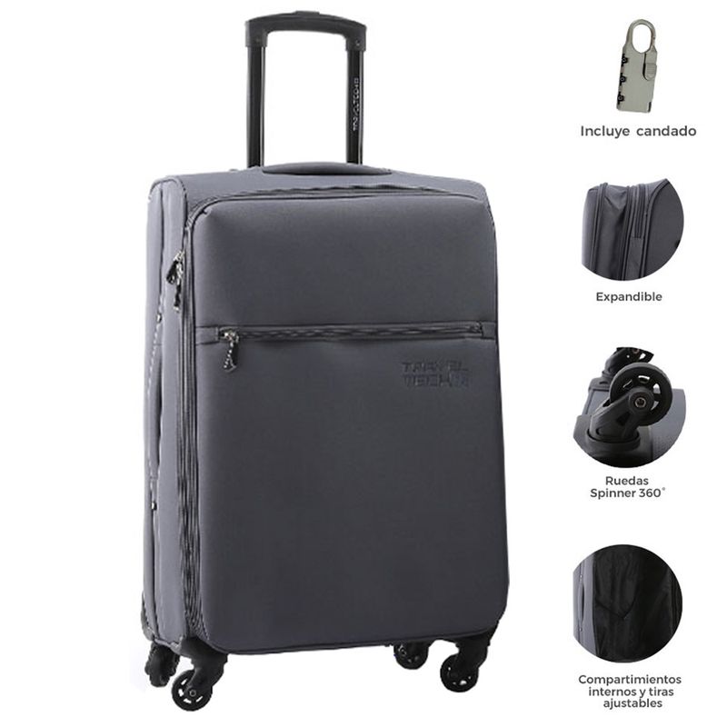 Asado flota Dedicar Valija Travel Tech Grande 28" | Ofertas Especiales para Vos |  cecchini.com.ar