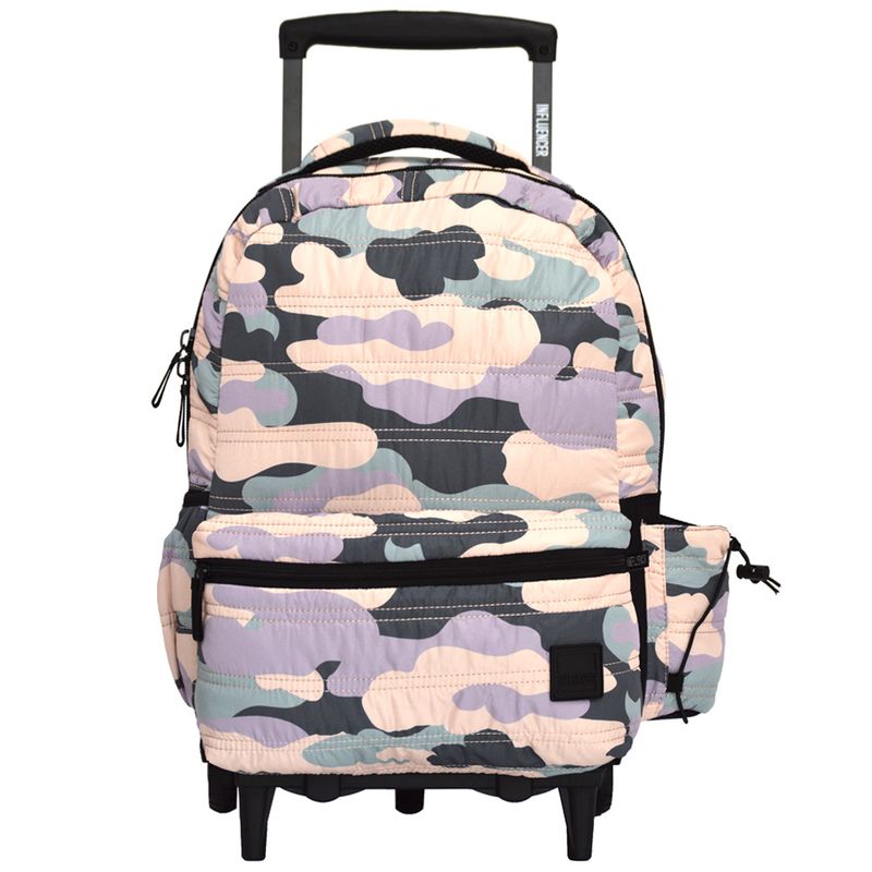 Mochila C Carro Influencer 3 Ruedas Tractor Camuflada. Ofertas