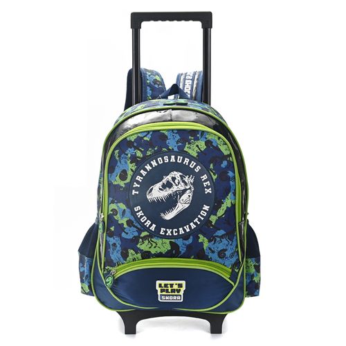 Mochila con carro Skora Dinosaurio