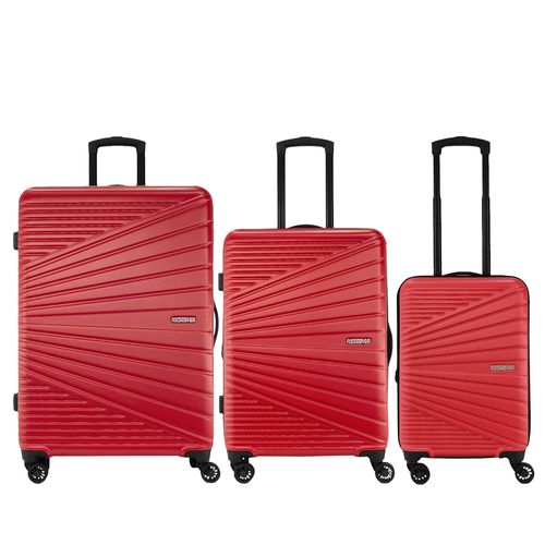 Set De Valijas x3 Grande + Mediana + Chica American Tourister Recife