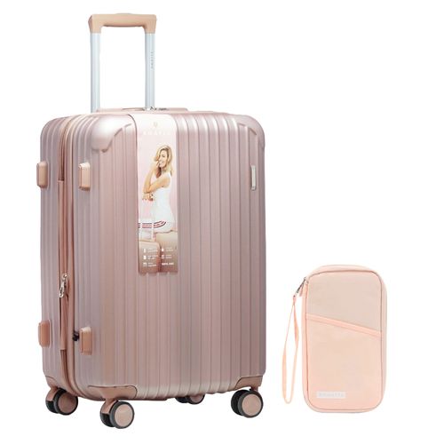 Combo Amayra valija mediana + porta-pasaporte