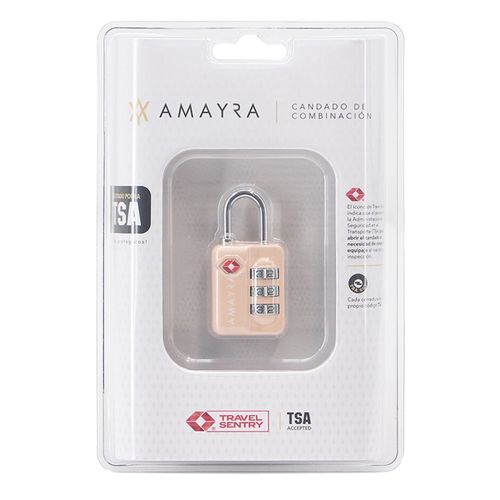 Candado TSA Amayra