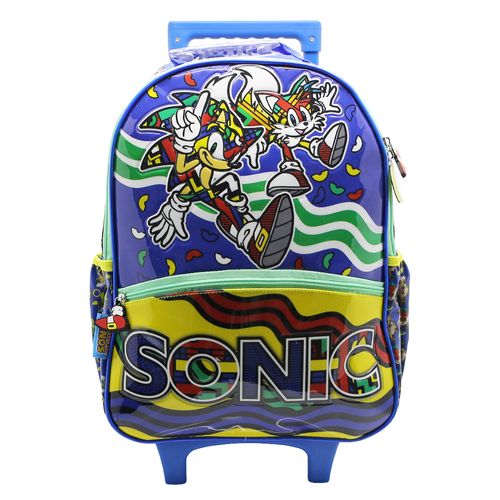 Mochila Con Carro Sonic