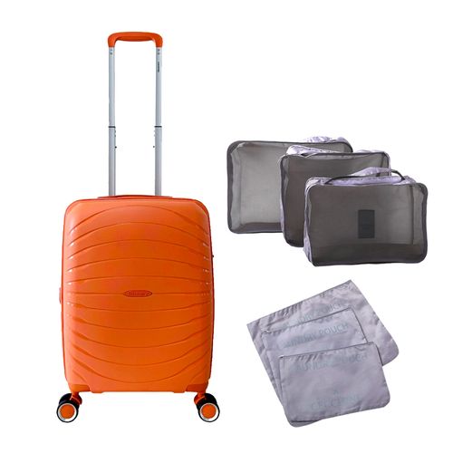 Combo Discovery valija carry on + organizadores