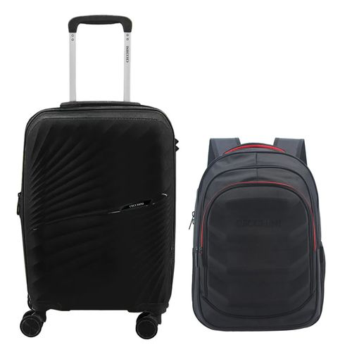 Combo Cecchini valija carry on + mochila