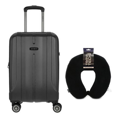 Combo Samsonite valija carry on Fiero 3.0 + almohada