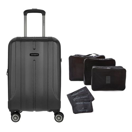 Combo Samsonite valija carry on Fiero 3.0 + organizadores
