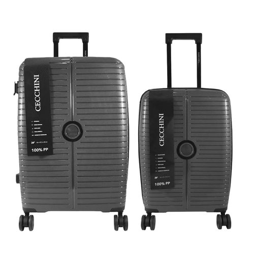 Set Valijas Cecchini Mediana + Carry On