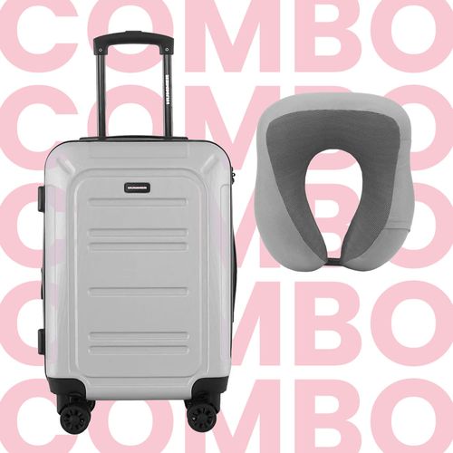 Combo Hummer valija carry on + almohada