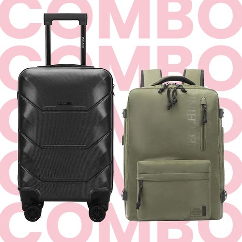 Combo Cecchini valija carry on + mochila viral